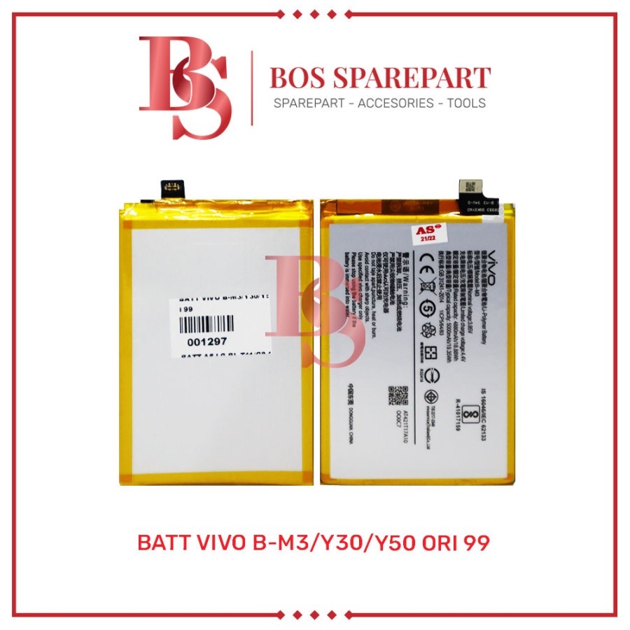 BATTERY VIVO B-M3 / Y30 / Y50 ORIGINAL 99