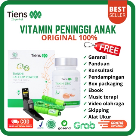 VITAMIN PENINGGI TINGGI BADAN ANAK 2 TAHUN KEATAS LAKI & PEREMPUAN ORIGINAL