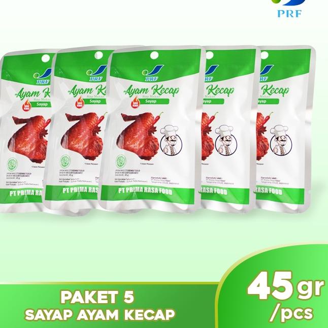 

✨ [ PROMO ] 5 Sayap Ayam Kecap Pedas - Makanan Siap Saji - Makanan Instan - PRF !!