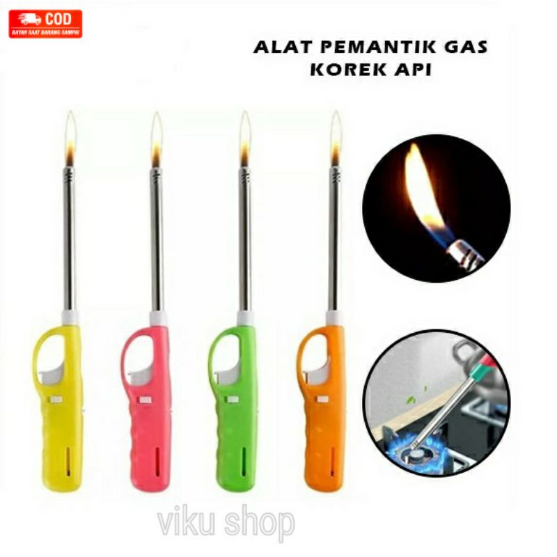 Alat Pematik Kompor Gas Lilin Lighter Multifungsi