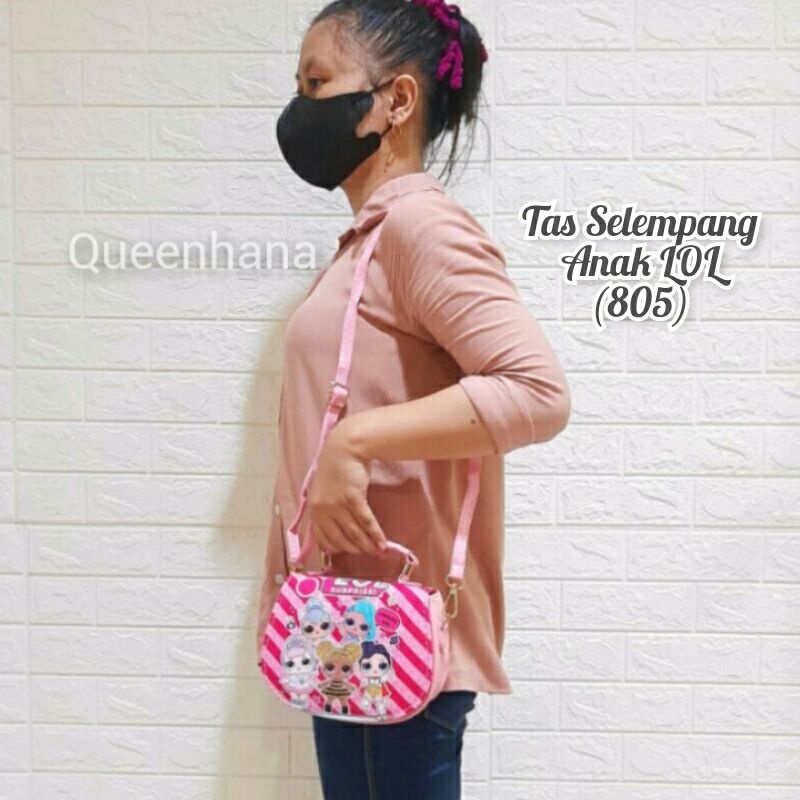 Tas Selempang Anak LOL Slingbag Anak Perempuan Tas Anak Karakter