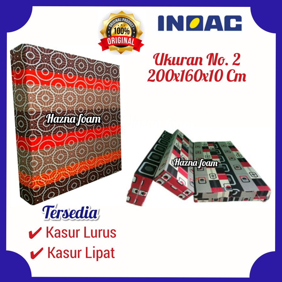 Kasur Inoac No.2 ( 200x160x10 ) - Kasur Lurus