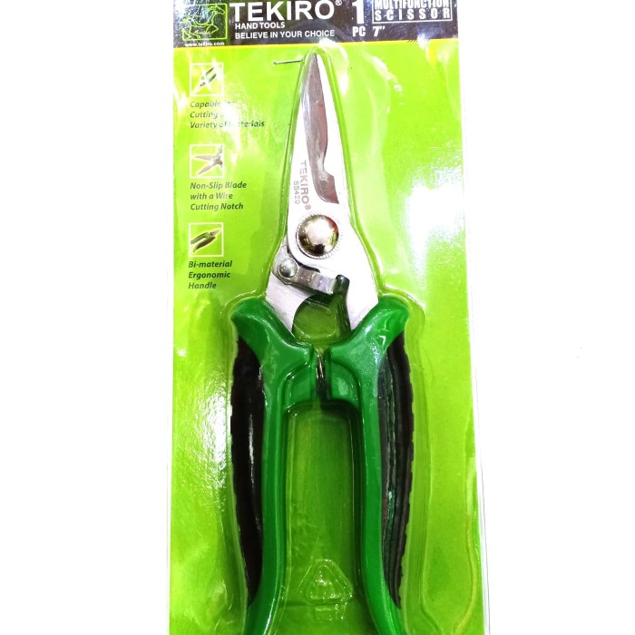 

Eklusif Gunting Multi / Multifunction Scissor Tekiro Bagus