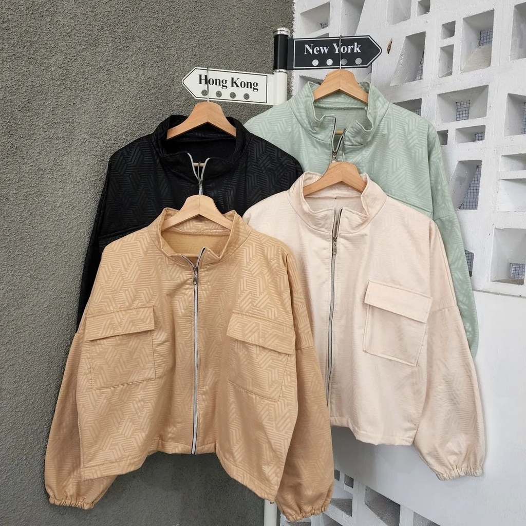 Pro.Coll - Haruka Etnik Embos - Jaket Wanita Kekinian