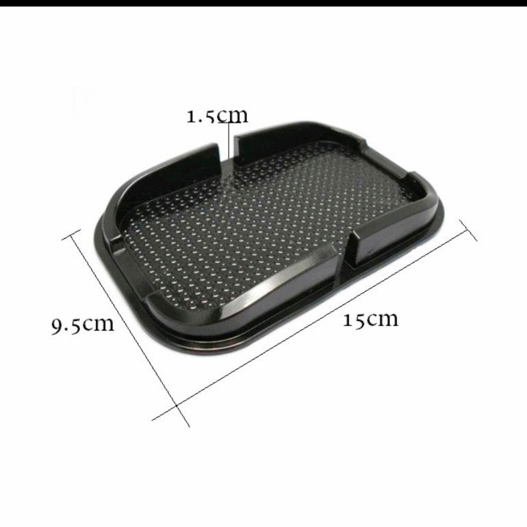 sticky pad dudukan anti slip dashboard HP koin kartu mobil car etoll