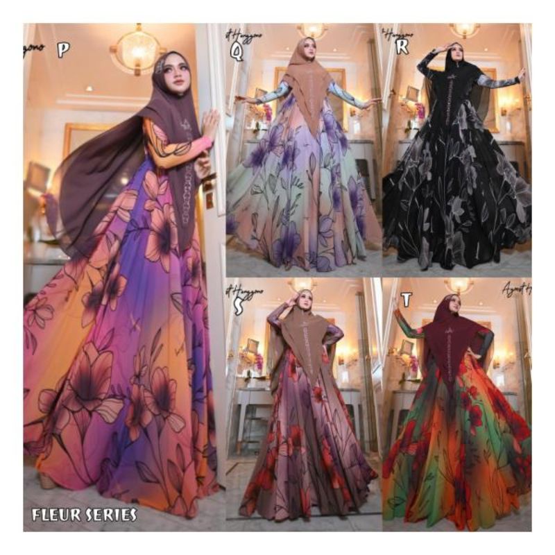 Gamis FLEUR SERIES By agoes hanggono