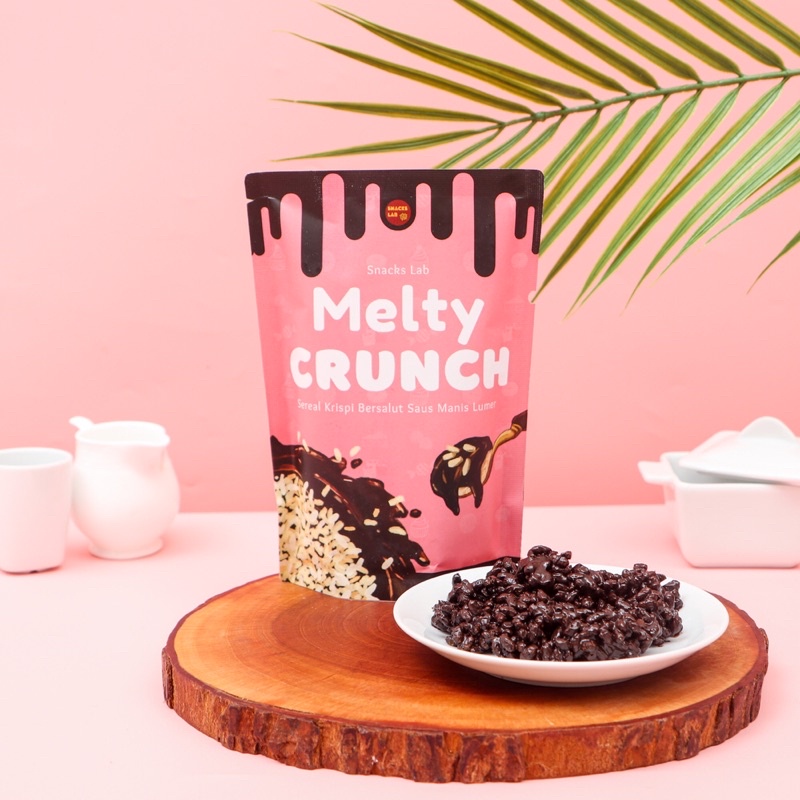 

Melty Crunch Dark Chocolate / Rice Crispy Lumer / Snack Manis / Jajanan Manis