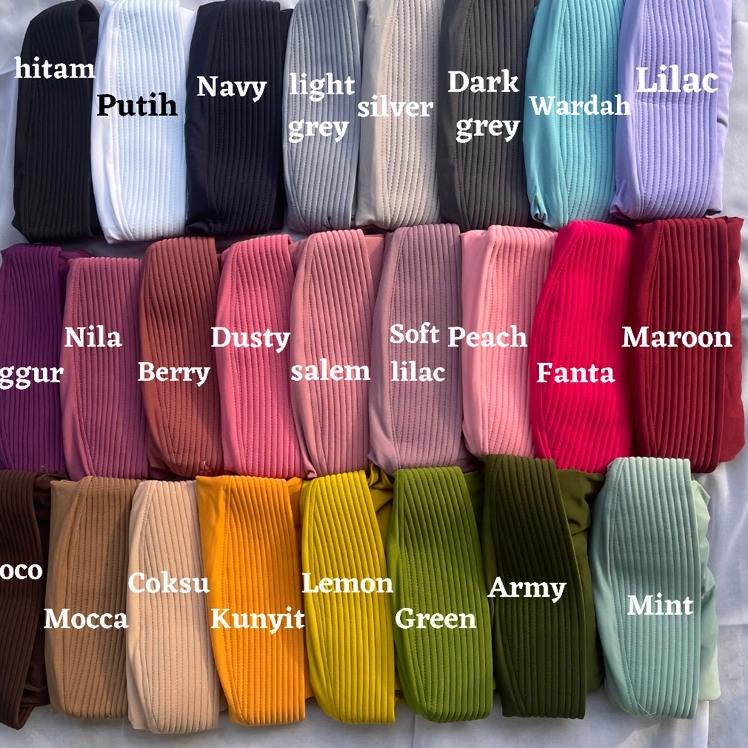 Termurah BERGO HAMIDAH OVAL HIJAB DAILY KERUDUNG JERSEY OVAL PANJANG MENUTUP DADA