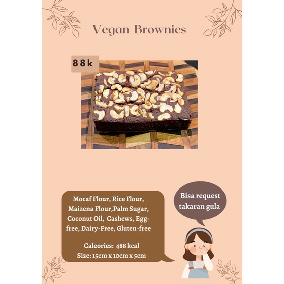 

Vegan Zucchini Brownies