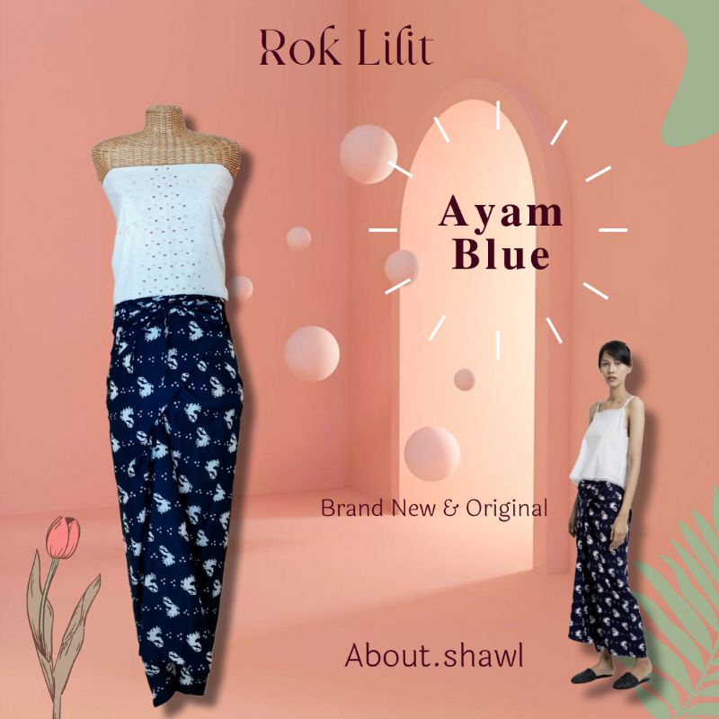 Rok Lilit Ayam Blue Sejauh Mata Memandang