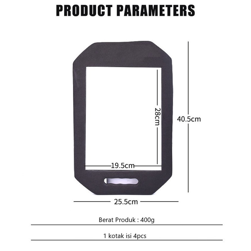 JEJE Cermin Persegi barbershop salon pangkas rambut