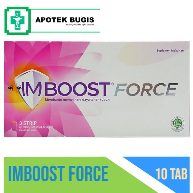 IMBOOST Force Per Tablet Vitamin Suplemen Daya Tahan Tubuh