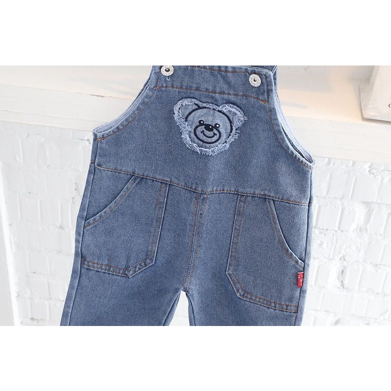 BABY K2 - Jumper Kodok Bear Biru Hitam