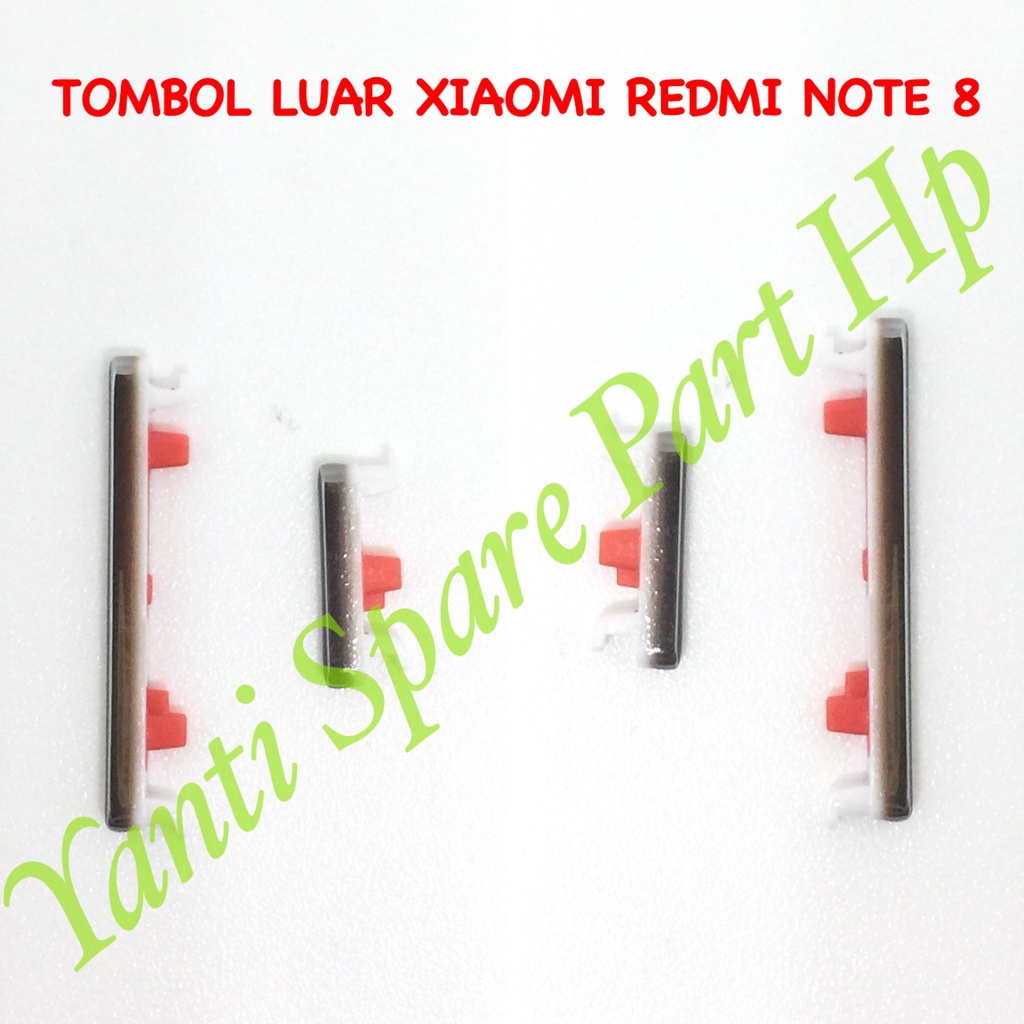 Tombol Luar On Off Volume Xiaomi Redmi Note 8 Original Terlaris New