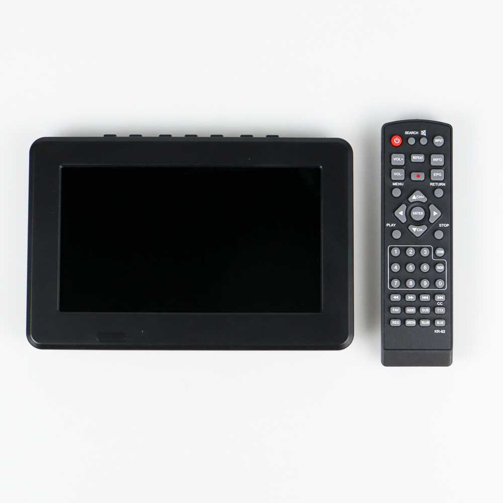 Taffware Portable TV Monitor 7 Inch DVB-T2 - D7 ( Al-Yusi )