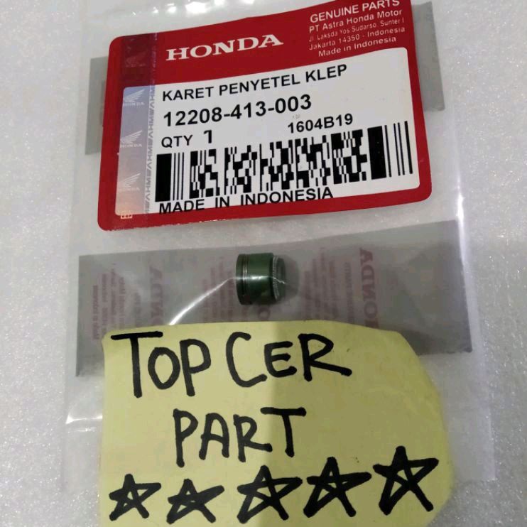 Sil Seal Klep GL Tiger Megapro Tiger Revo CB Neotech Original Oem 413