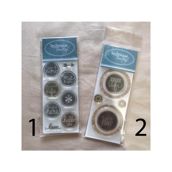 

Bergaransi Preloved Stempel / Stamp Scrapbook Jurnal Etc Promo