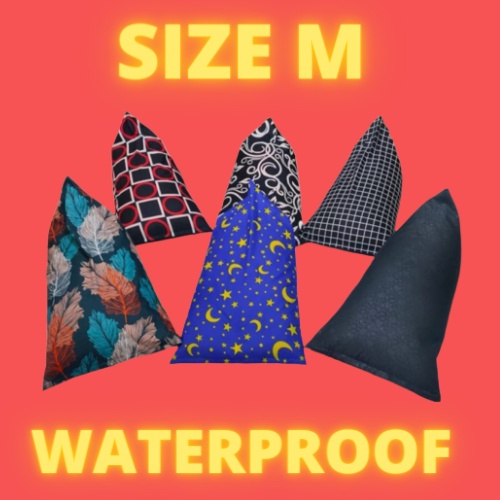 bean bag kursi bantal santai bean bag sofa jumbo triangle waterproof anti air size large