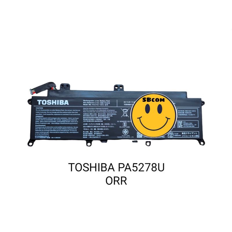 Baterai Toshiba portege X30 X30-D X30-E PA5278 PA5278U Original