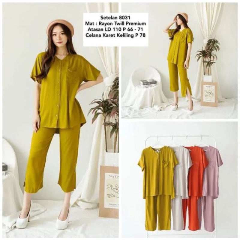 SETELAN RAYON TWILL PREMIUM
