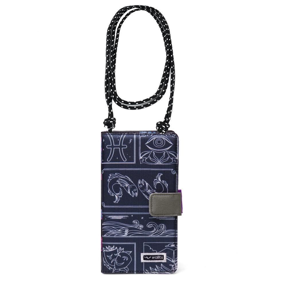 [KODE 7749] Wallts Delmont Stellar Pisces - Tas Dompet HP Handphone Selempang Wanita dan Pria Phone Wallet