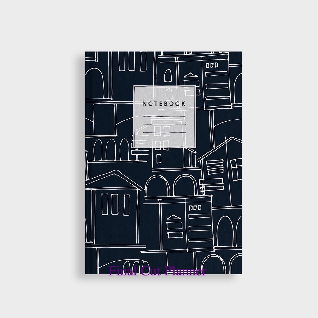 

Simple Notebook Custom #OldCity - Custom Notebook - Planner .