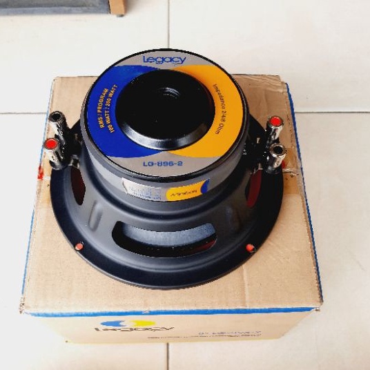 Speaker Subwoofer Legacy  8&quot; 8 inch LG 896 2 Double Coil
