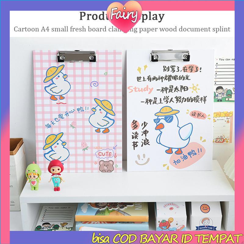 Papan jalan A4 Clipboard With Cover Stationary F