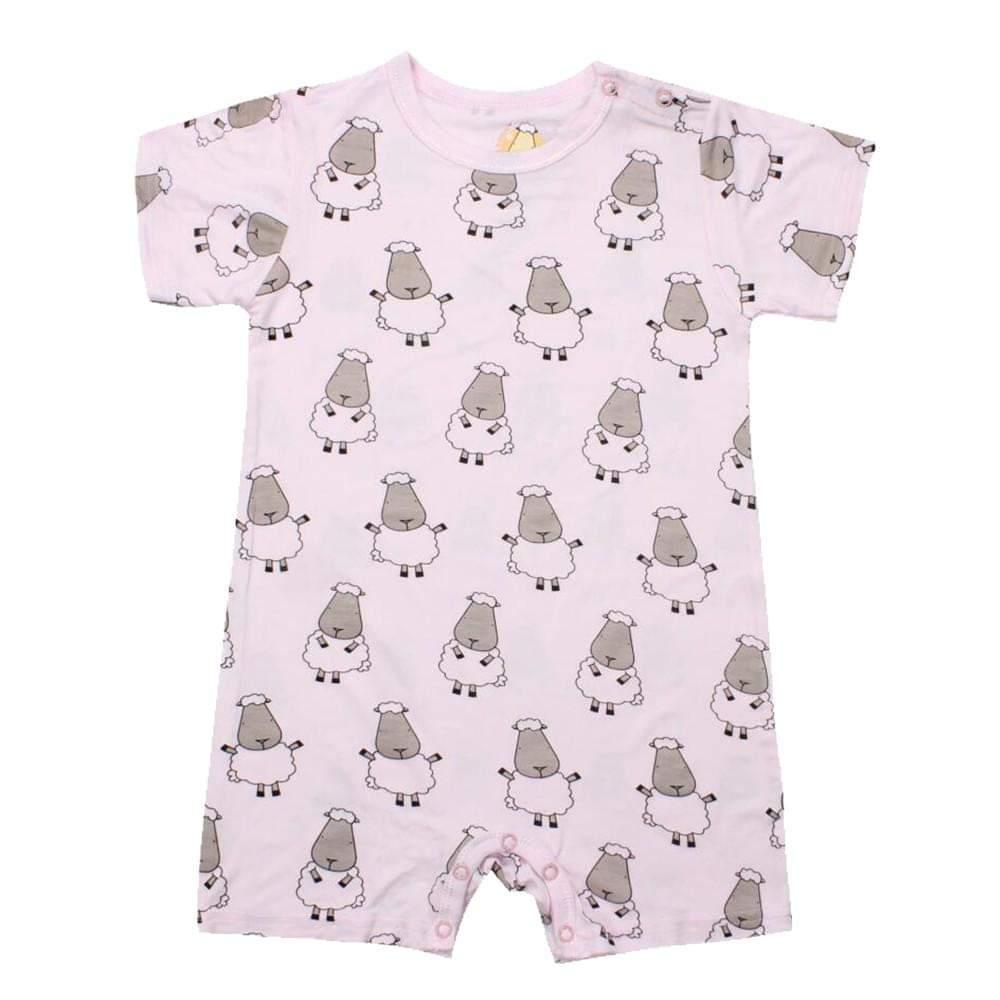 Baa baa Sheepz Bamboo Short Sleeve Romper