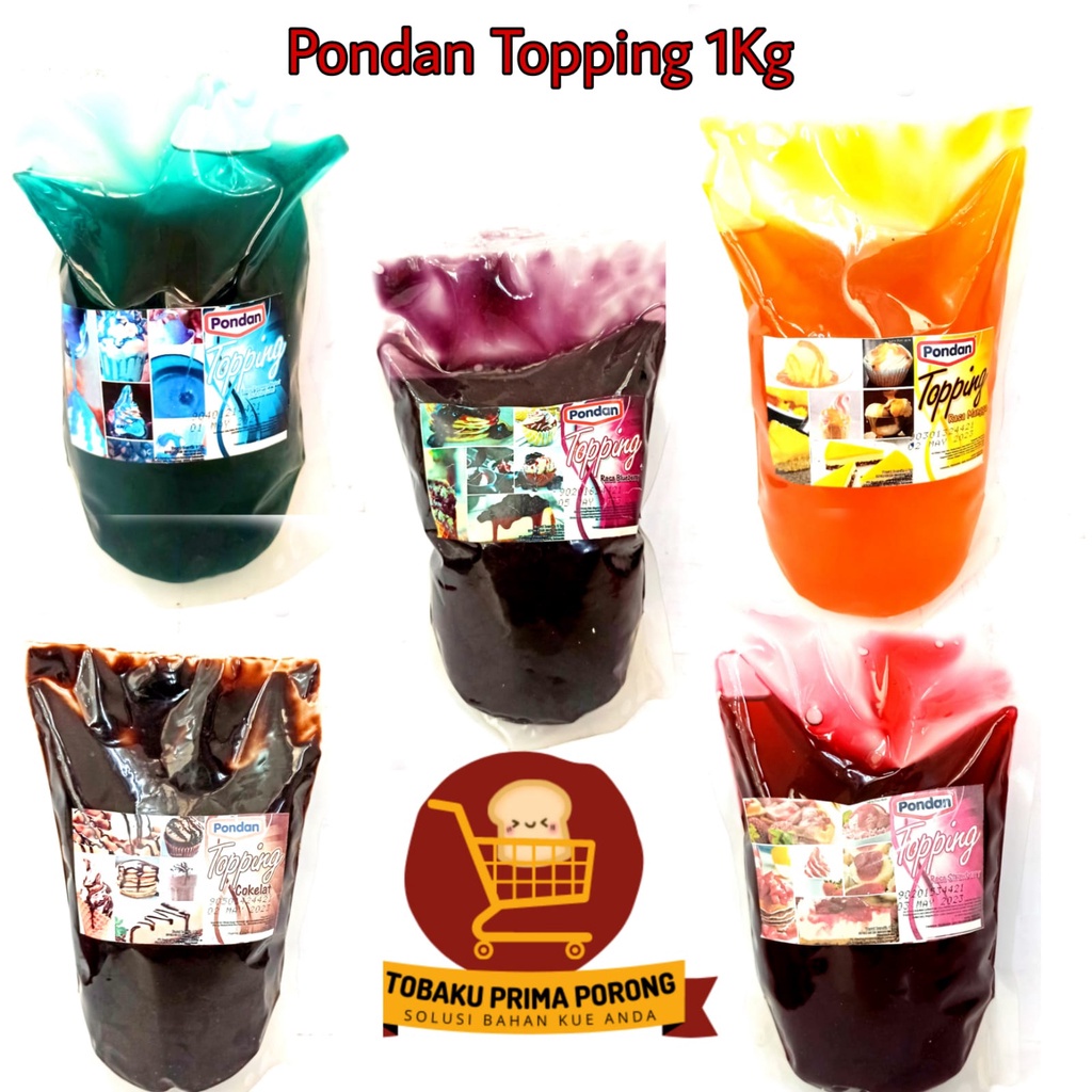 

Pondan Topping Aneka Rasa Kemasan 1 Kg