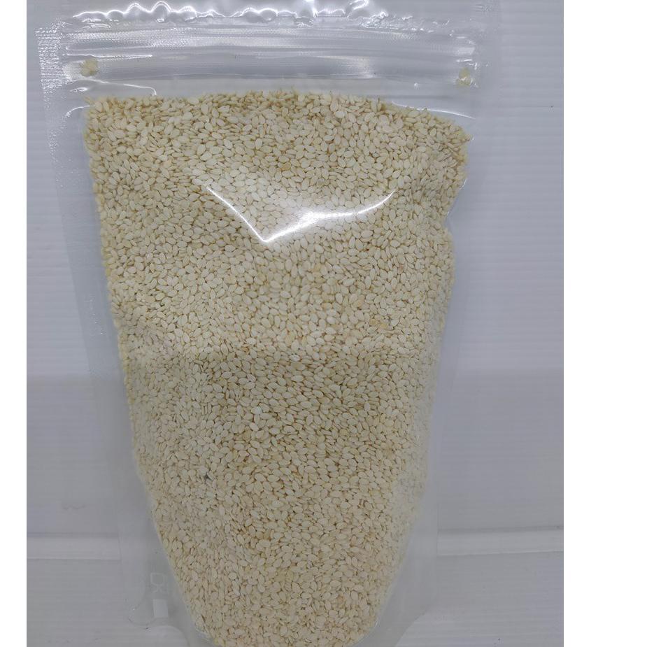 

Direkomendasikan--100gr Roasted Wijen Putih / White Sesame Seed - Oven - Sangrai