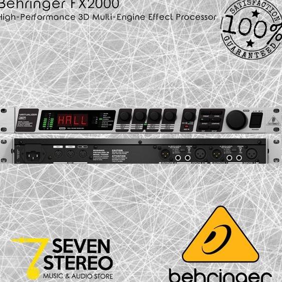 Behringer Fx2000 Multi Effect Processor