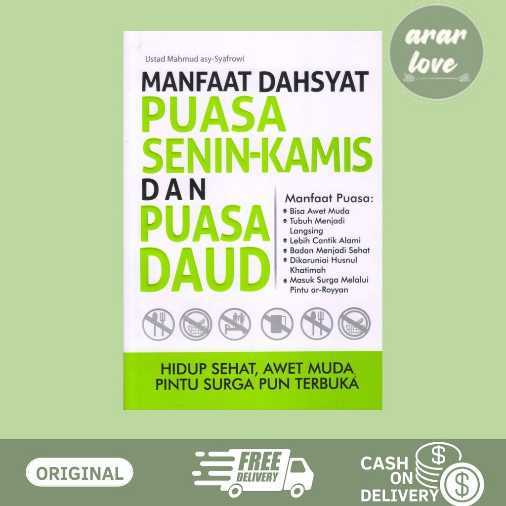 BUKU MANFAAT DAHSYAT PUASA SENIN-KAMIS DAN PUASA DAUD