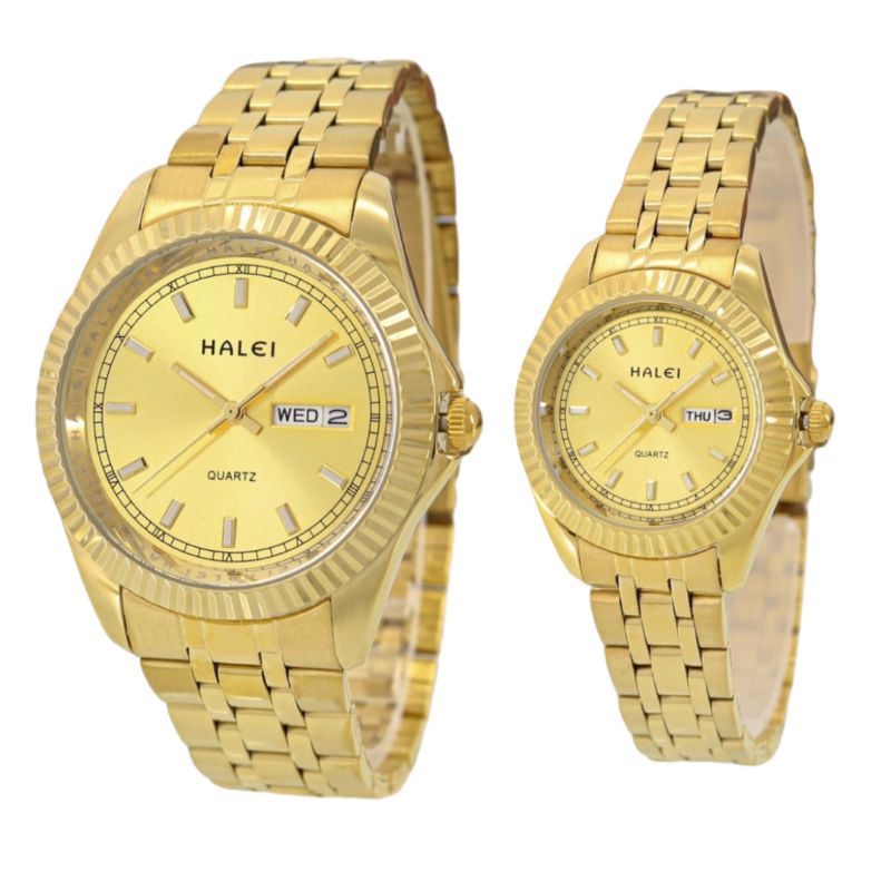JAM TANGAN PRIA / WANITA / COUPLE HALEI 853 ORIGINAL
