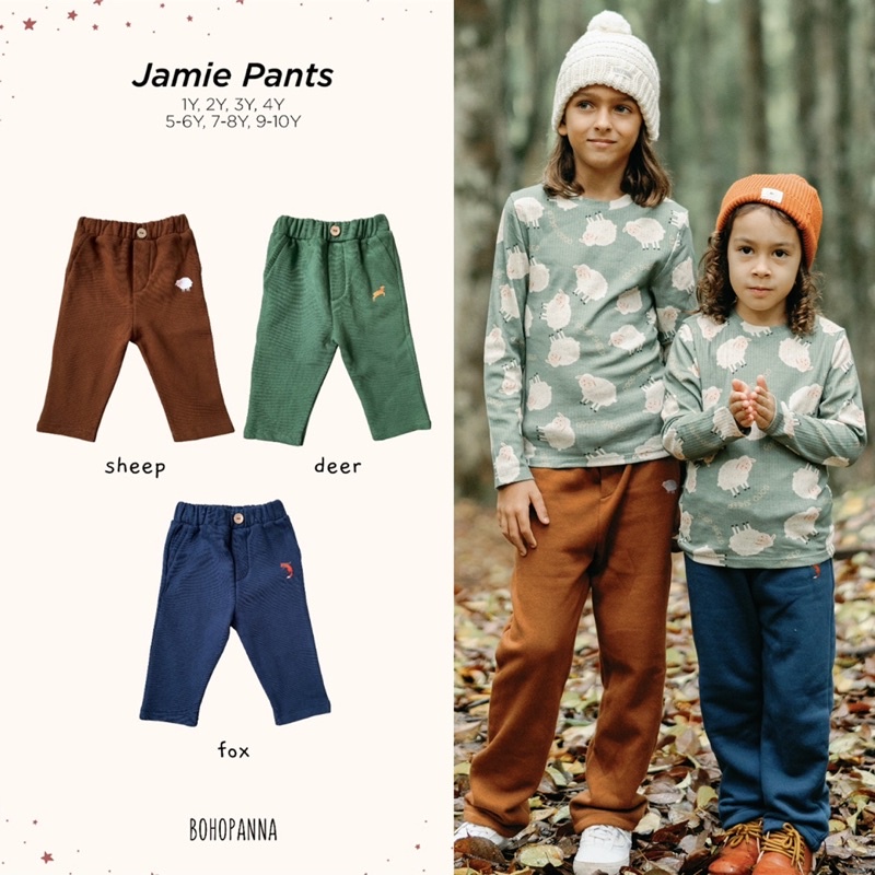 Bohopanna Jamie Pants 1-10thn / Celana Panjang Anak