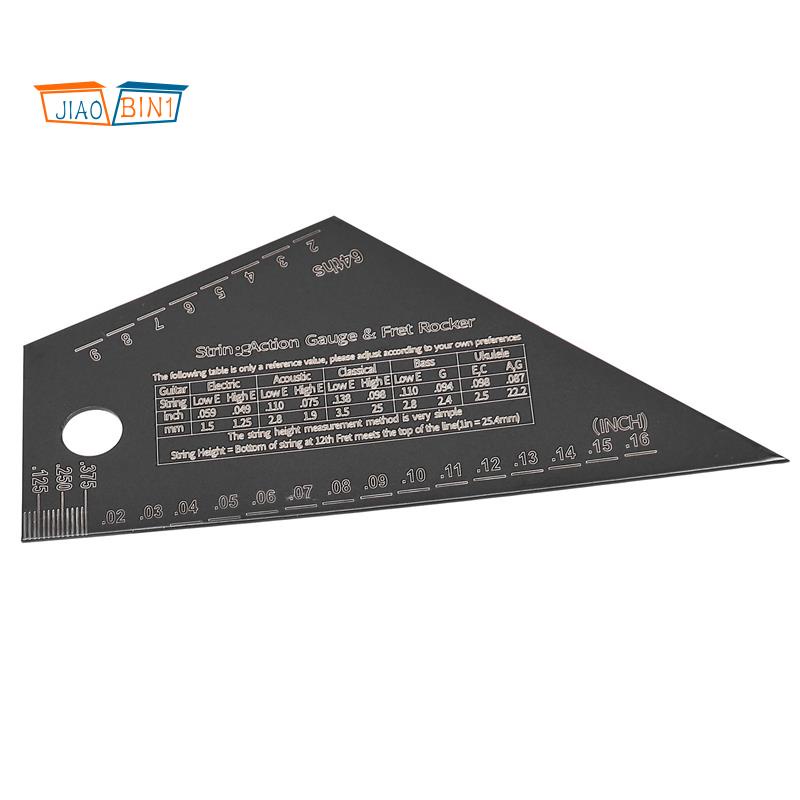 1pc Alat Leveling Fret Fingerboard Bahan Stainless Steel Untuk Gitar B