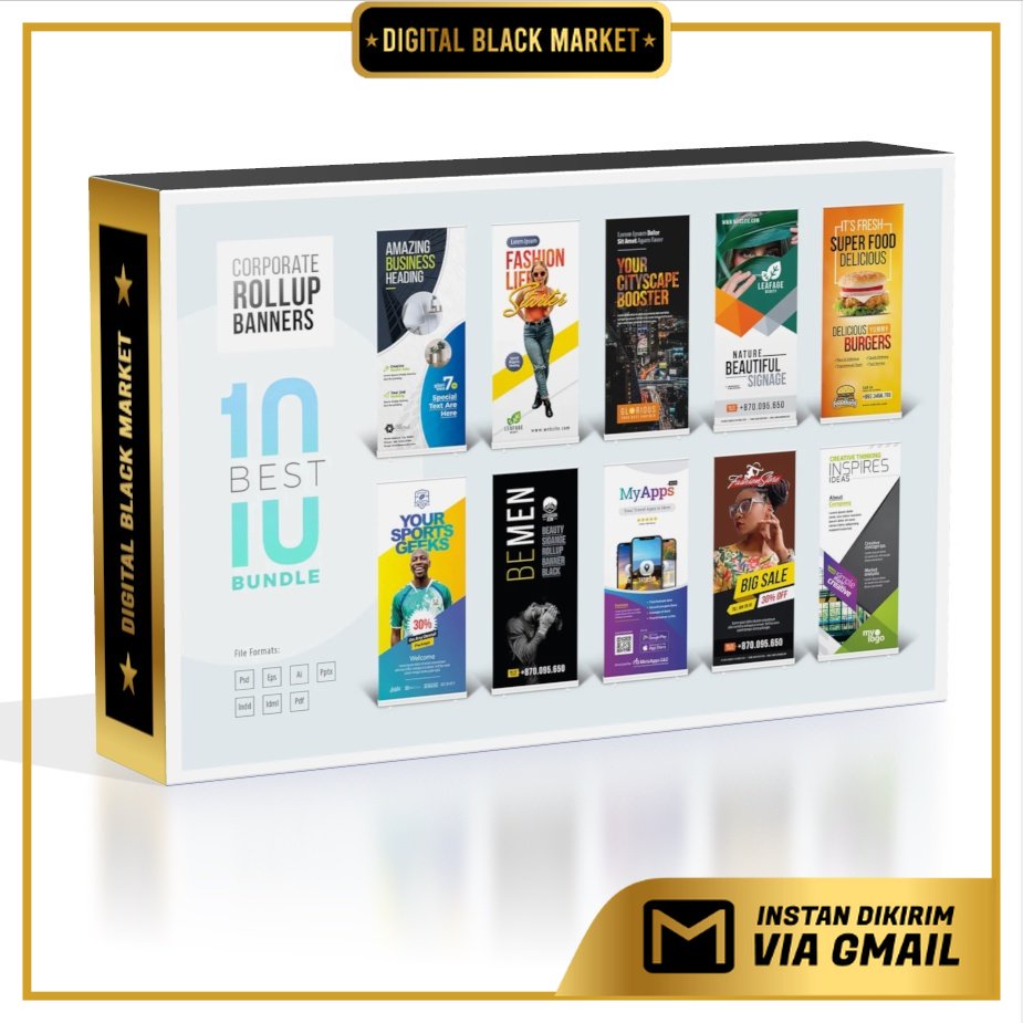 Best Corporate Rollup Banner Bundle