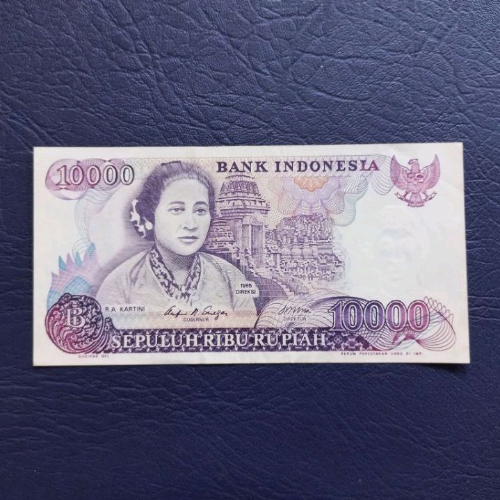 Jual Uang Kuno 10000 Rupiah R A Kartini Emisi 1985 Shopee Indonesia