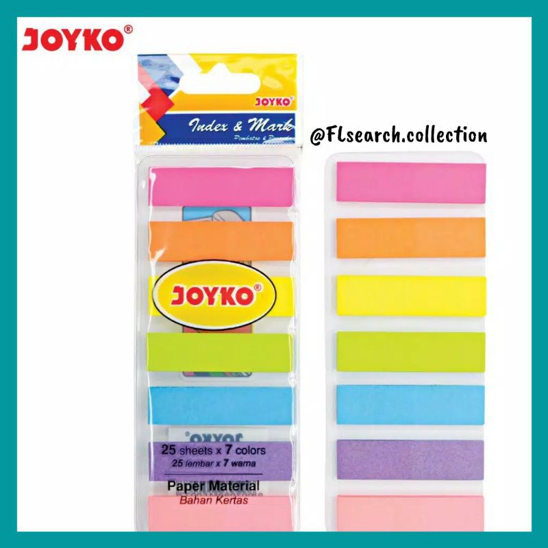 

Sticky Notes/ Pembatas Buku/ Sticky Joyko/ Sticky Warna Warni/ Memo