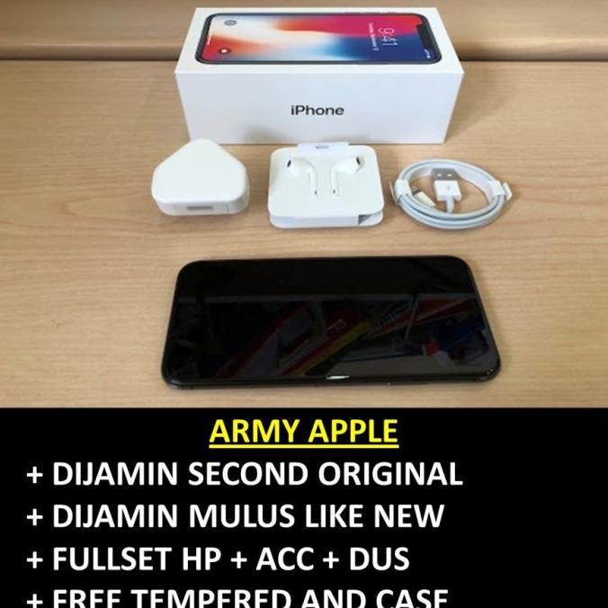 [ Hp Bekas / Second ] Iphone X | Xr |Xs | Xs Max 64Gb 128Gb 256Gb 512Gb Bekas Fullset Second - Handphone Bekas / Second