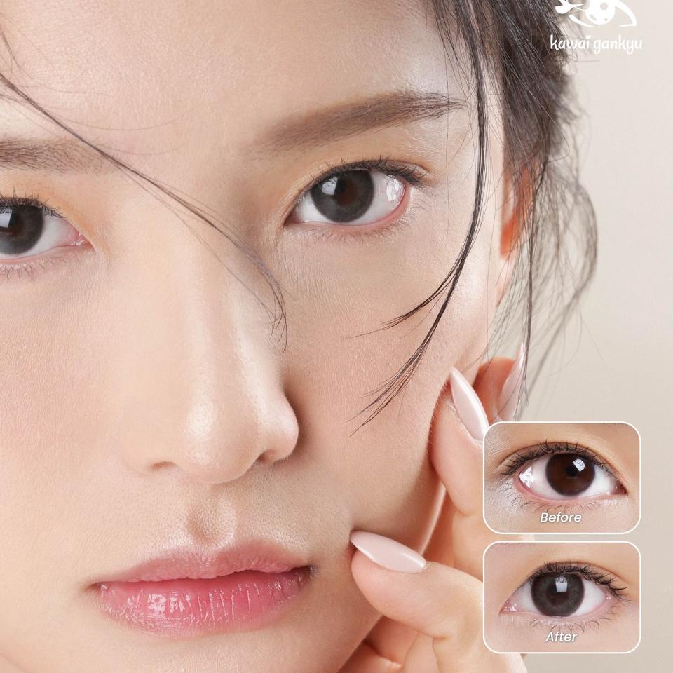 Harga Termurah Kawai Gankyu Softlens - Voxie Miranda Gray
