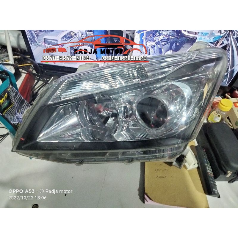 headlamp lampu depan Isuzu mux