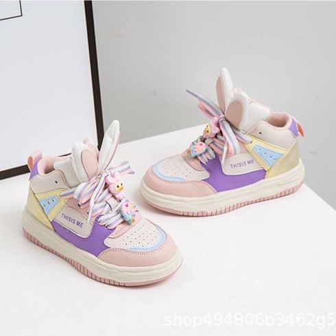 [Tokobig] Haruka Sneaker Sepatu Anak Perempuan Import Kids Ukuran 26-37 Usia 3-9 Tahun