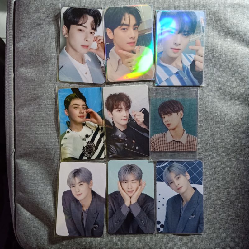 PC Cha Eunwoo Astro Official Photocard Gateway Roroha Silver Hair Japan Kihno JOTM