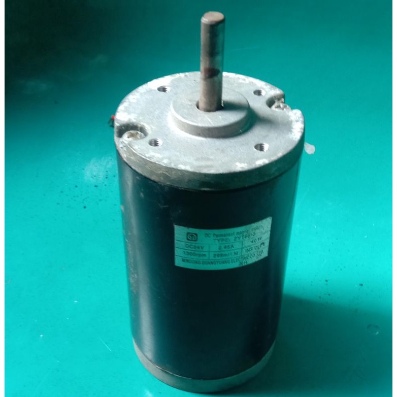 Dc Motor Permanent magnet 24V 40W 1300Rpm