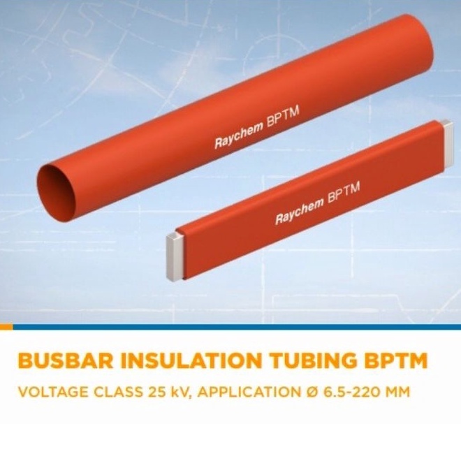 Raychem Heatshrink BPTM 15/6. Busbar Insulation Tubing 24 kV