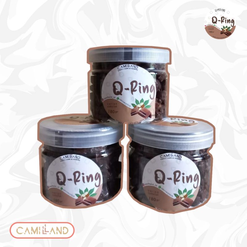 

SNACK Q-RING COKLAT [KETELA GARING/SINGKONG/QTELA]