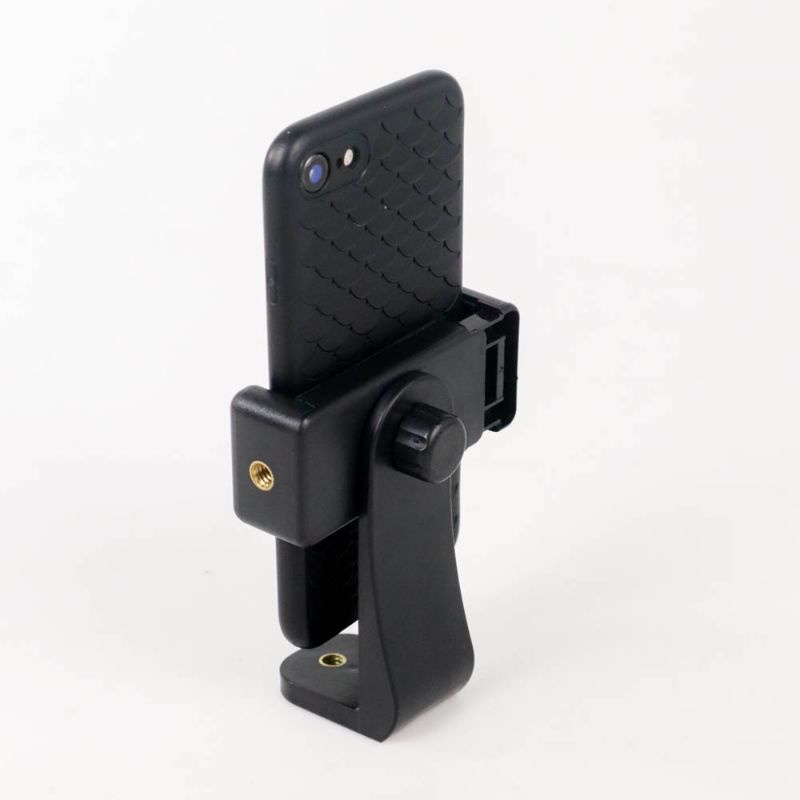 Holder Hp Tripod 360⁰ / Dudukan Smartphone Phone Clip Bracket Holder Mount Tripod Monopod