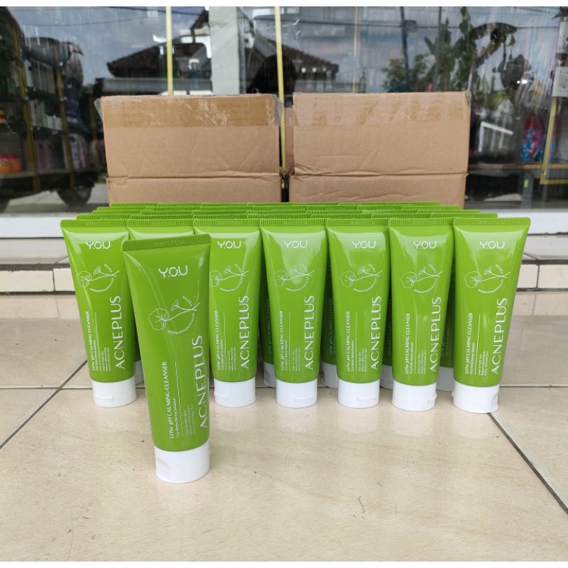 ☀️cahaya acc☀️ ACNEPLUS Low pH Calming cleanser YOU/original/ready
