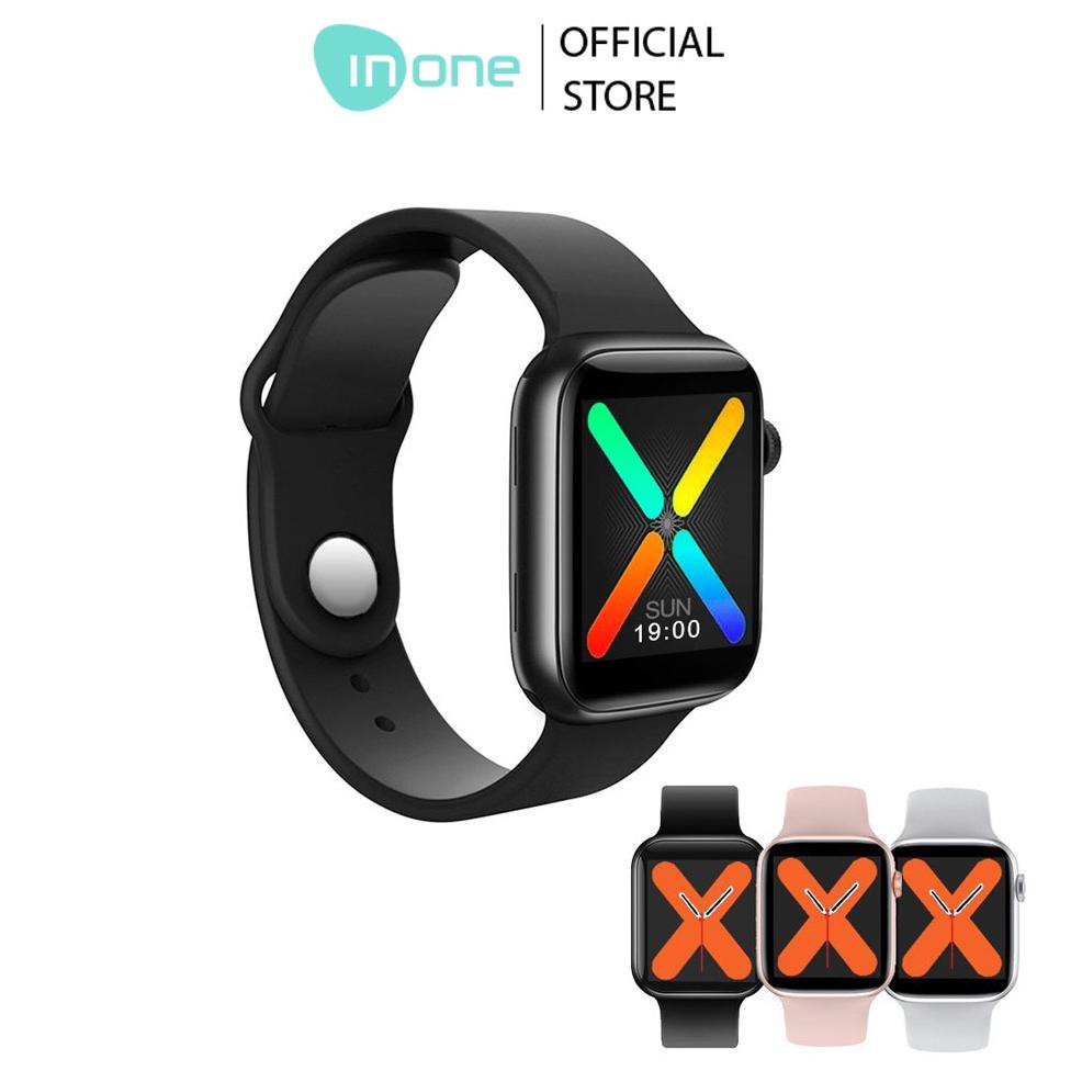 INONE Smartwatch S6 Touch Screen Fitness Tracker Smart Watch with Heart Rate Bood Pressure Monitor